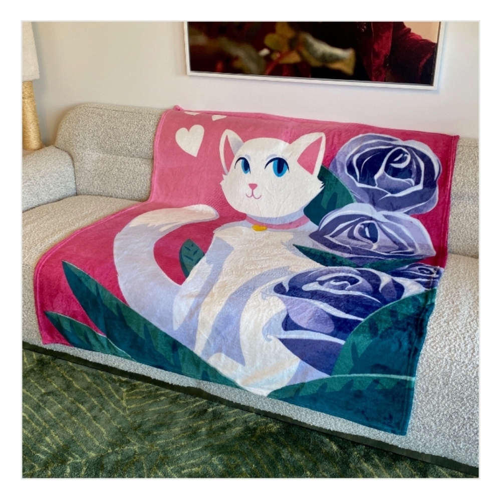 CatLadyBox Pretty Kitty Blanket